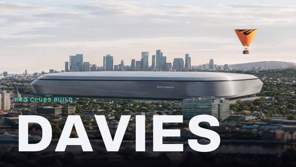 Alphonso Davies Pro Clubs build cover