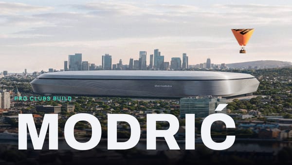Luka Modrić Pro Clubs build cover
