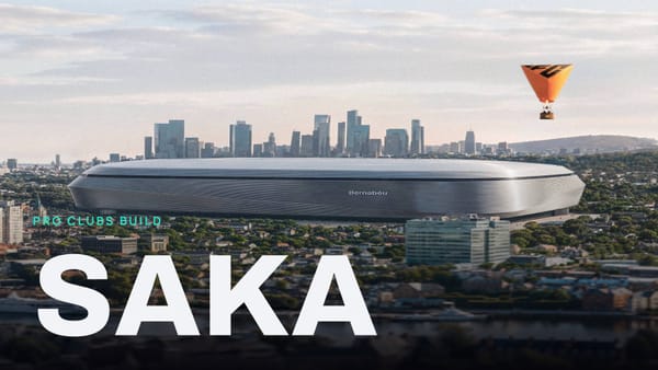Bukayo Saka Pro Clubs build cover