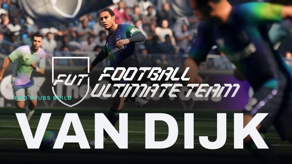 Virgil van Dijk Pro Clubs build cover