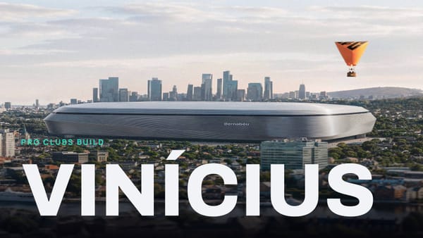 Vinícius Júnior Pro Clubs build cover