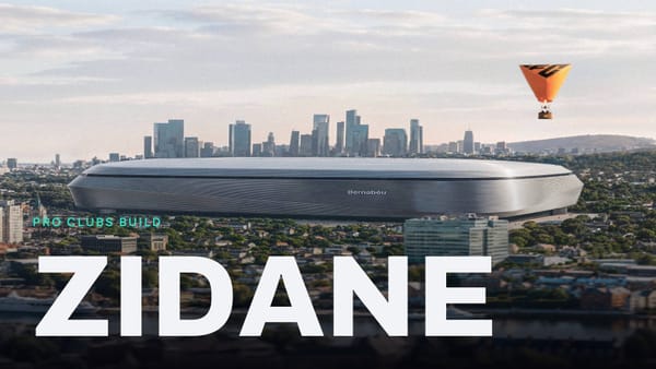 Zinedine Zidane Pro Clubs build cover